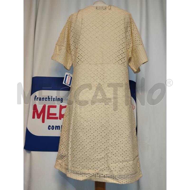 VESTITO DONNA DIANA GALLESI  BEIGE TRAFORATO  | Mercatino dell'Usato Catania stazione centrale 3