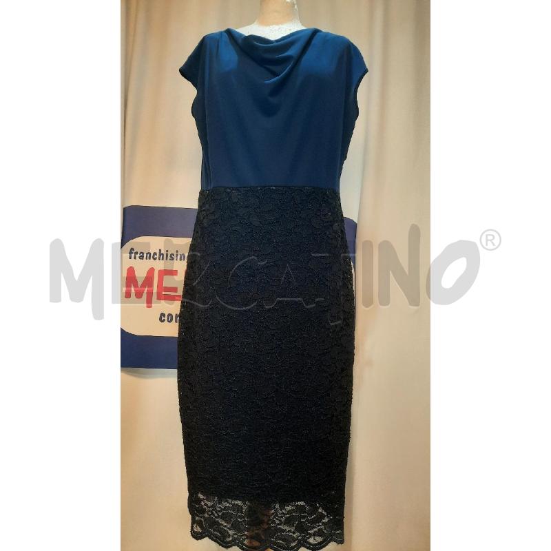 VESTITO DONNA ENNIO RICCI BLU IN PIZZO | Mercatino dell'Usato Catania stazione centrale 1