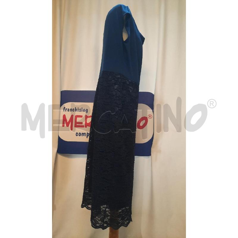 VESTITO DONNA ENNIO RICCI BLU IN PIZZO | Mercatino dell'Usato Catania stazione centrale 2
