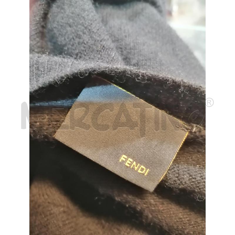 VESTITO DONNA FENDI DA RIVEDERE NERO A CUORI BEIGE | Mercatino dell'Usato Catania stazione centrale 4
