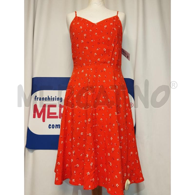 VESTITO DONNA GAP ROSSO A FANTASIA | Mercatino dell'Usato Catania stazione centrale 1