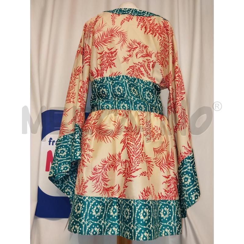 VESTITO DONNA GUESS  BEIGE E ROSA  A FANTASIA  | Mercatino dell'Usato Catania stazione centrale 3