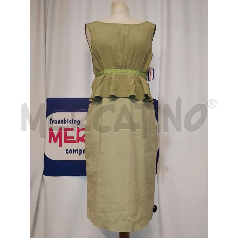 VESTITO DONNA INTREND VERDE  | Mercatino dell'Usato Catania stazione centrale 1