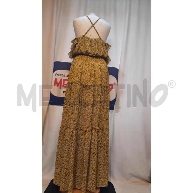 VESTITO DONNA I AM GIALLO A FANTASIA NERO | Mercatino dell'Usato Catania stazione centrale 3