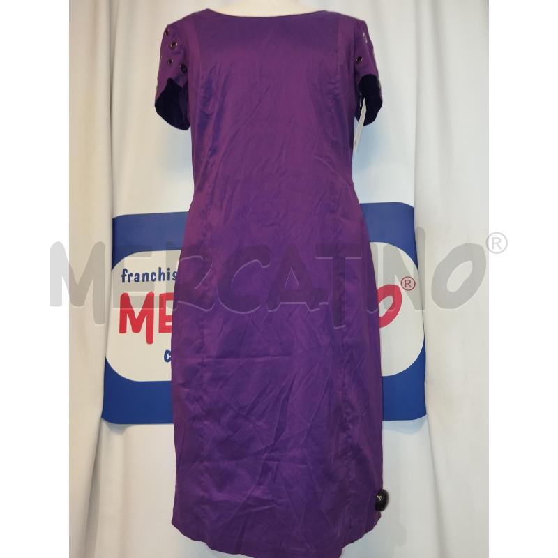 VESTITO DONNA JONES VIOLA | Mercatino dell'Usato Catania stazione centrale 1