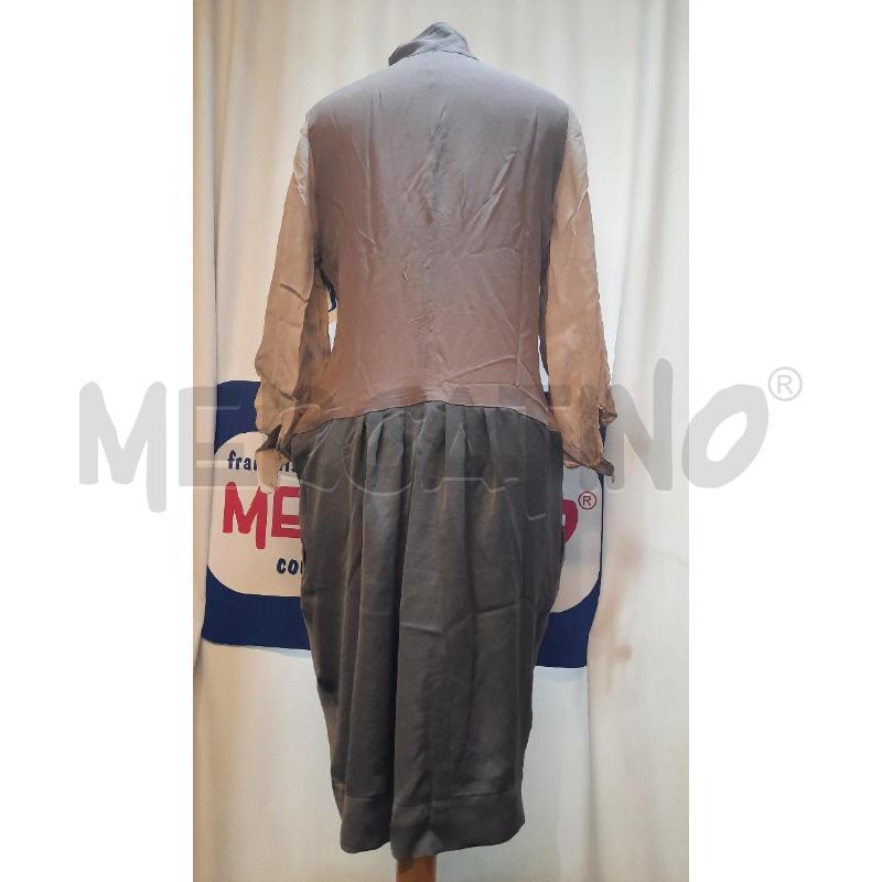 VESTITO DONNA JUCCA TORTORA E GRIGIO | Mercatino dell'Usato Catania stazione centrale 2