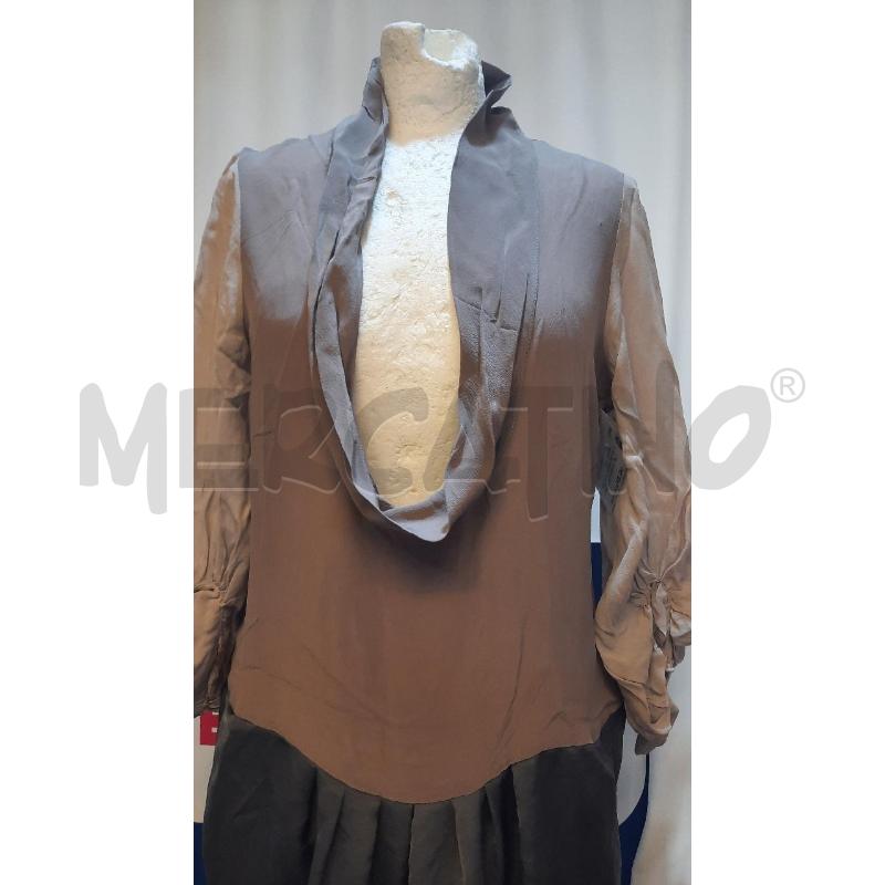 VESTITO DONNA JUCCA TORTORA E GRIGIO | Mercatino dell'Usato Catania stazione centrale 3
