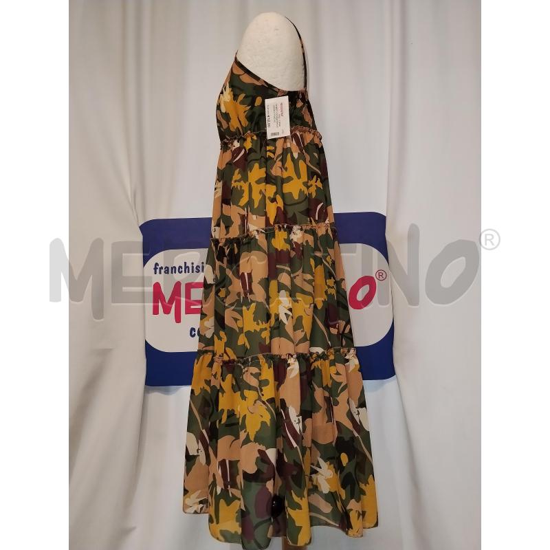 VESTITO DONNA KIKISIX VERDE A FANTASIA | Mercatino dell'Usato Catania stazione centrale 2