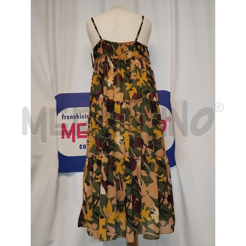 VESTITO DONNA KIKISIX VERDE A FANTASIA | Mercatino dell'Usato Catania stazione centrale 3
