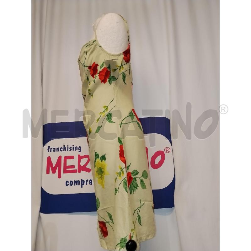 VESTITO DONNA KOOKAI VERDE A FIORI | Mercatino dell'Usato Catania stazione centrale 2