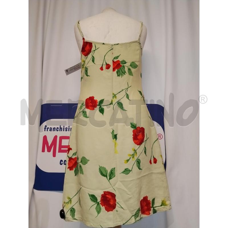 VESTITO DONNA KOOKAI VERDE A FIORI | Mercatino dell'Usato Catania stazione centrale 3
