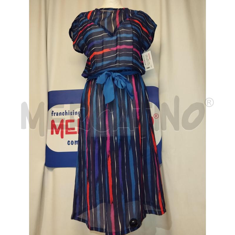 VESTITO DONNA LA VELA BLU A RIGHE COLOTRATA | Mercatino dell'Usato Catania stazione centrale 1