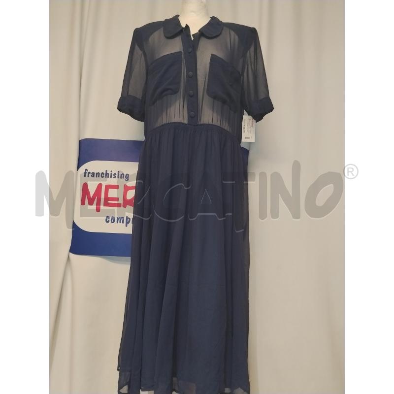 VESTITO DONNA LUISA SPAGNOLI BLU | Mercatino dell'Usato Catania stazione centrale 1