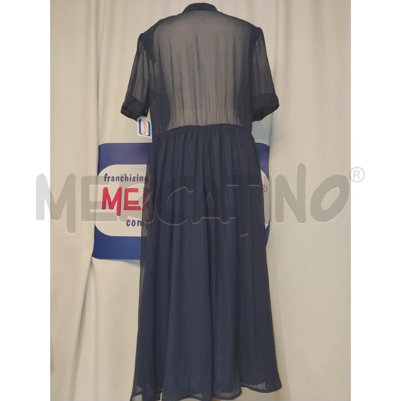VESTITO DONNA LUISA SPAGNOLI BLU | Mercatino dell'Usato Catania stazione centrale 3