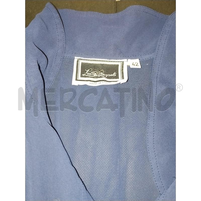VESTITO DONNA LUISA SPAGNOLI BLU | Mercatino dell'Usato Catania stazione centrale 4