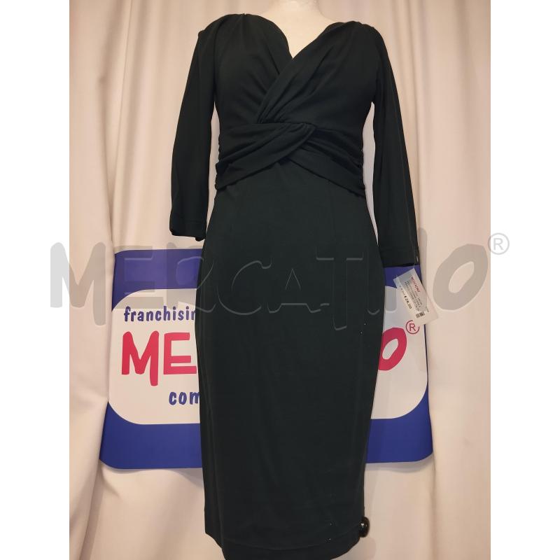 VESTITO DONNA LUISA SPAGNOLI VERDE CON INTRECCIO | Mercatino dell'Usato Catania stazione centrale 1