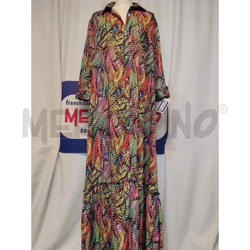 VESTITO DONNA LUNGO MULTICOLR  | Mercatino dell'Usato Catania stazione centrale 1