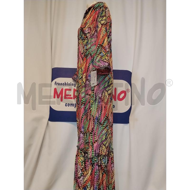VESTITO DONNA LUNGO MULTICOLR  | Mercatino dell'Usato Catania stazione centrale 2