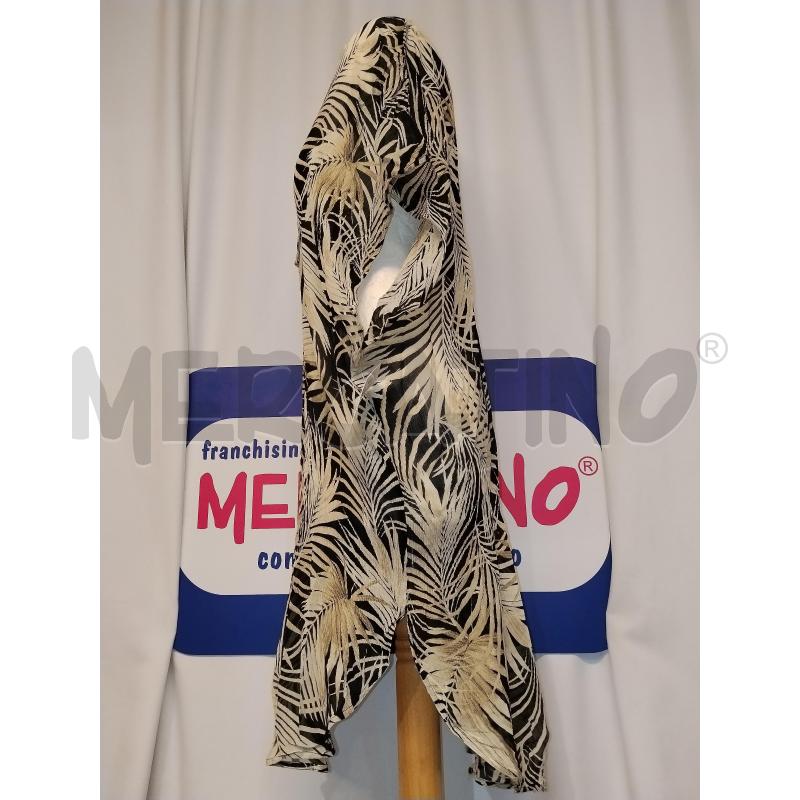 VESTITO DONNA MAGLIA FISICO A FANTASIA BEIGE E NERO | Mercatino dell'Usato Catania stazione centrale 2