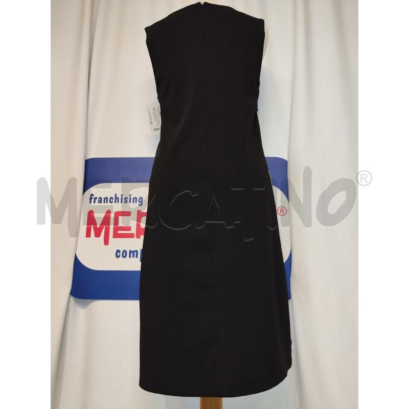 VESTITO DONNA MANUELA RIVA NERO E ROSA  | Mercatino dell'Usato Catania stazione centrale 3