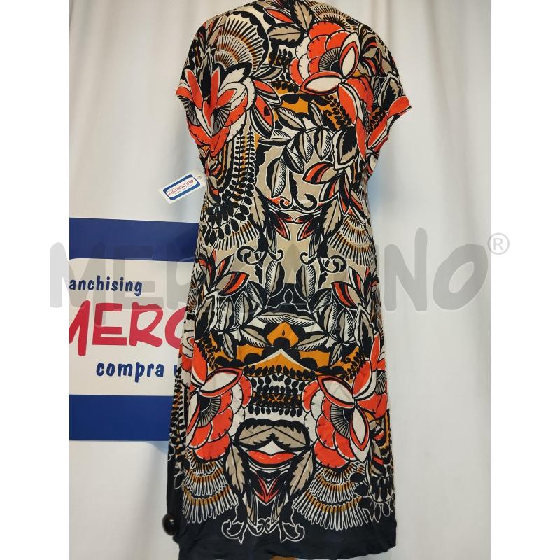 VESTITO DONNA MARELLA NERO A FANTASIA  IN MAGLINA  | Mercatino dell'Usato Catania stazione centrale 3