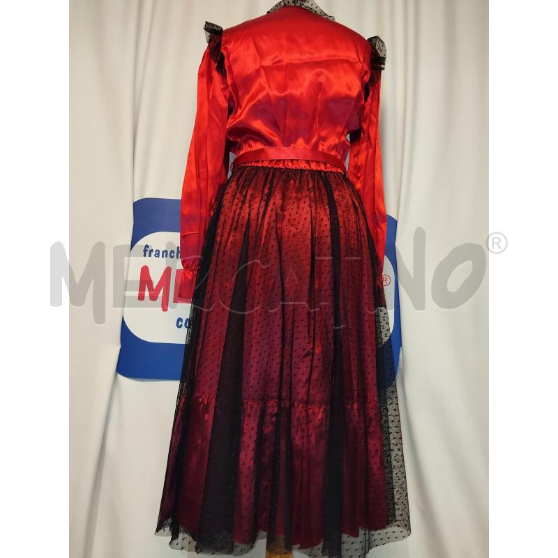 VESTITO DONNA MARIELLA ANNI  NERO E FUCSIA  | Mercatino dell'Usato Catania stazione centrale 3