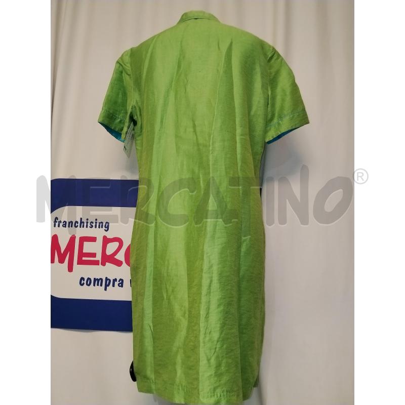 VESTITO DONNA MARLYS 1981 VERDE  | Mercatino dell'Usato Catania stazione centrale 3