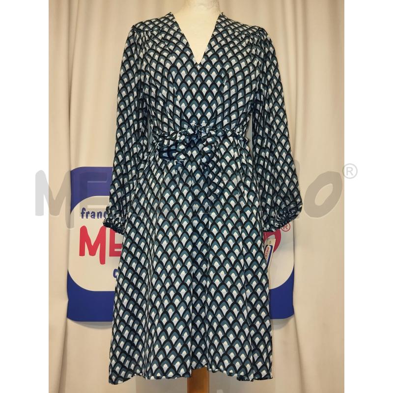 VESTITO DONNA MAXMARA WEEKEND A FANTASIA BLU AZZURRO | Mercatino dell'Usato Catania stazione centrale 1