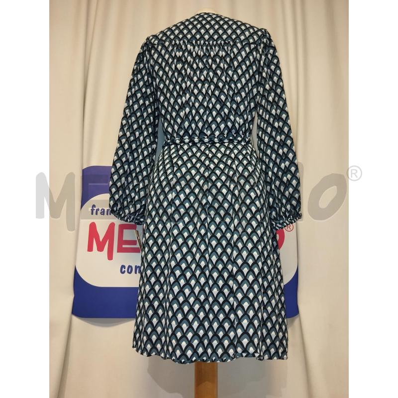 VESTITO DONNA MAXMARA WEEKEND A FANTASIA BLU AZZURRO | Mercatino dell'Usato Catania stazione centrale 3