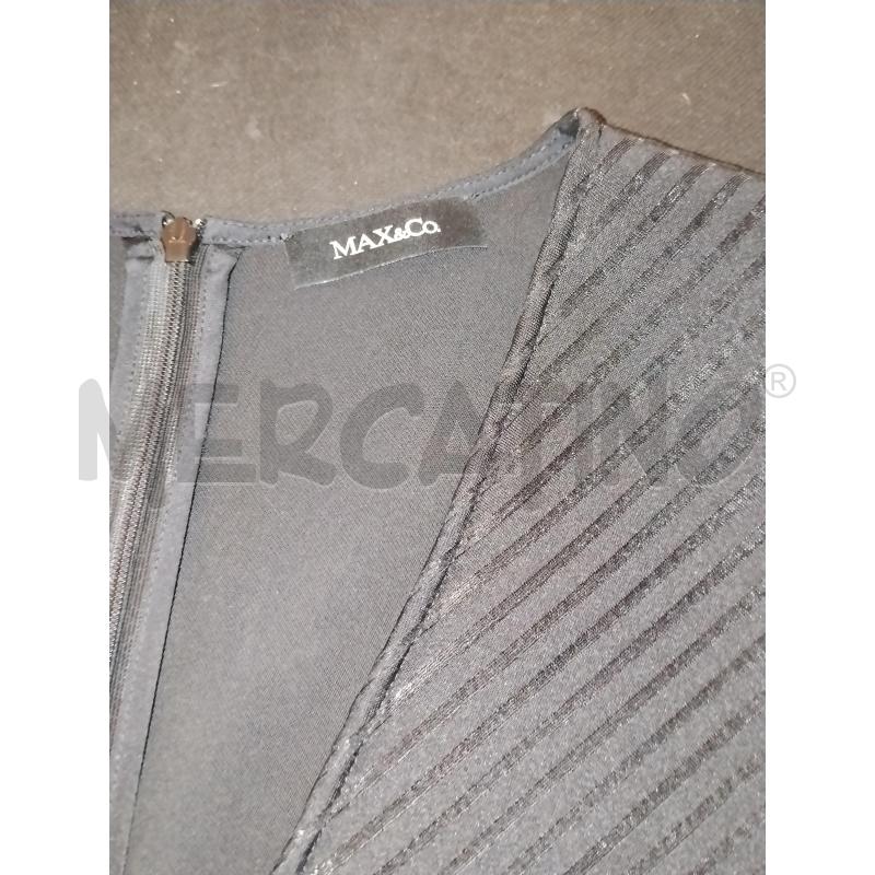 VESTITO DONNA MAX&CO NERO | Mercatino dell'Usato Catania stazione centrale 4