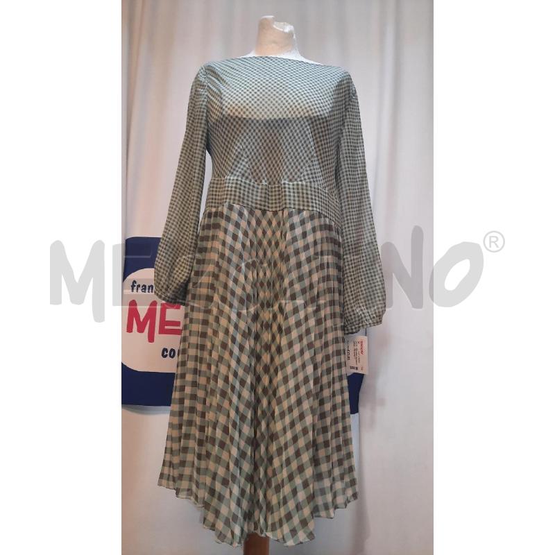 VESTITO DONNA MAX&CO VERDE A QUADRETTI  | Mercatino dell'Usato Catania stazione centrale 1