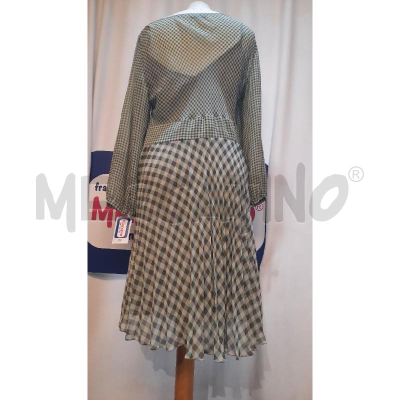 VESTITO DONNA MAX&CO VERDE A QUADRETTI  | Mercatino dell'Usato Catania stazione centrale 3