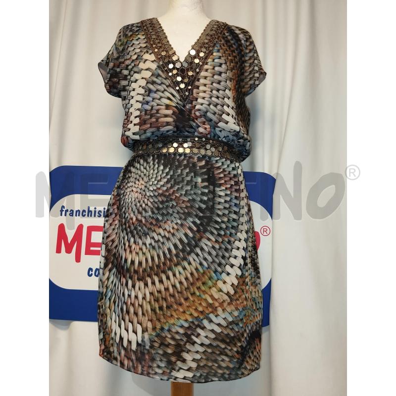 VESTITO DONNA MGUIA MULTICOLOR | Mercatino dell'Usato Catania stazione centrale 1