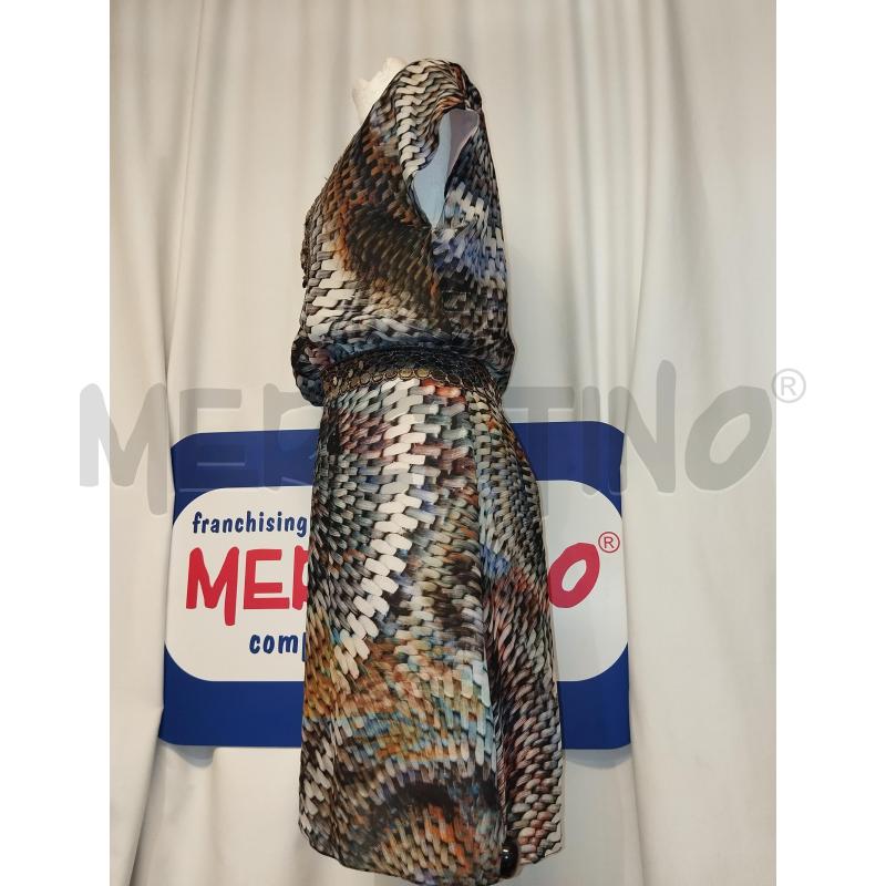 VESTITO DONNA MGUIA MULTICOLOR | Mercatino dell'Usato Catania stazione centrale 2