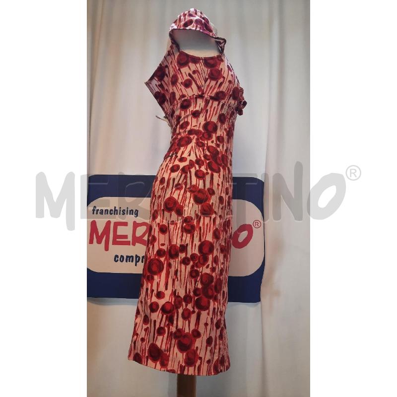 VESTITO DONNA MISS SIXTY ROSSO A FANTASIA  | Mercatino dell'Usato Catania stazione centrale 2