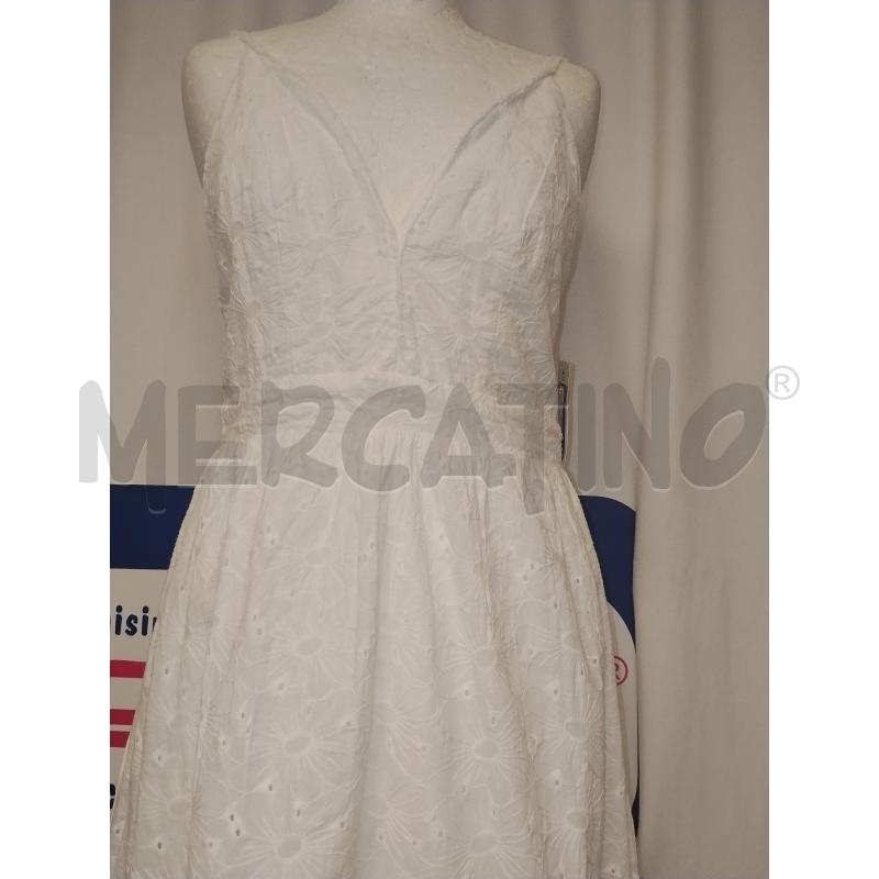 VESTITO DONNA MOLLY BRICKEN BIANCO TRAFORATO | Mercatino dell'Usato Catania stazione centrale 2