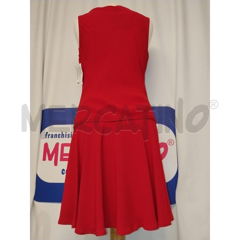VESTITO DONNA MOSCHINO ROSSO DA RIV | Mercatino dell'Usato Catania stazione centrale 3