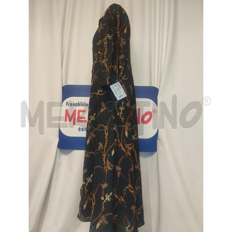 VESTITO DONNA MOTIVI NERO A FANTASIA | Mercatino dell'Usato Catania stazione centrale 2