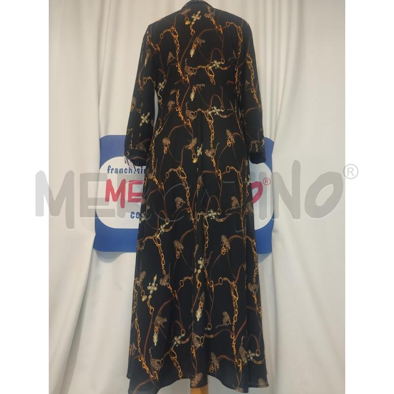 VESTITO DONNA MOTIVI NERO A FANTASIA | Mercatino dell'Usato Catania stazione centrale 3