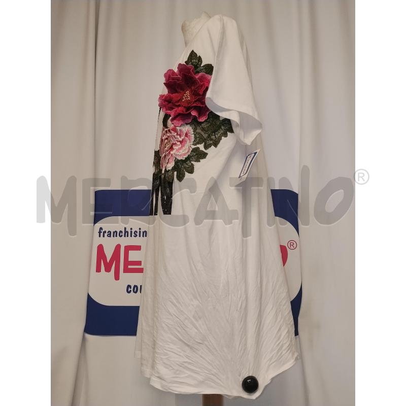 VESTITO DONNA MY TWINSET  BIANCO  | Mercatino dell'Usato Catania stazione centrale 2