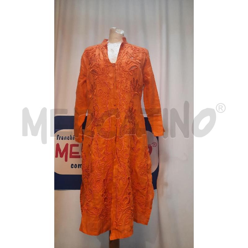 VESTITO DONNA NARA CAMICIE ARANACIONE RICAMATO | Mercatino dell'Usato Catania stazione centrale 1