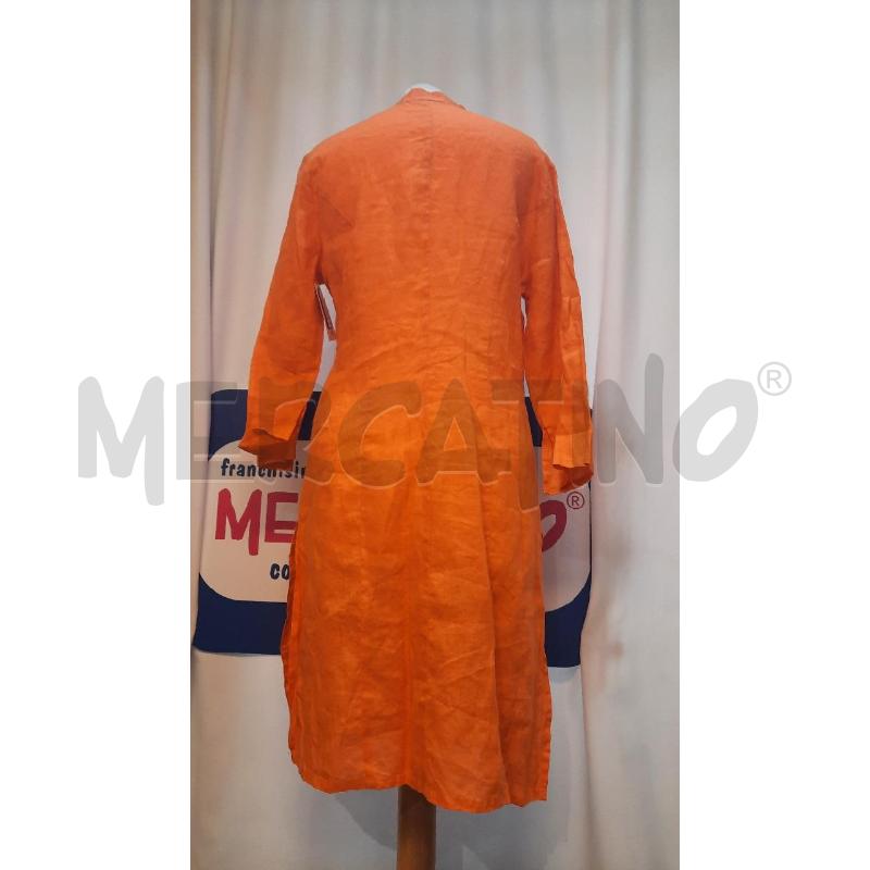 VESTITO DONNA NARA CAMICIE ARANACIONE RICAMATO | Mercatino dell'Usato Catania stazione centrale 3