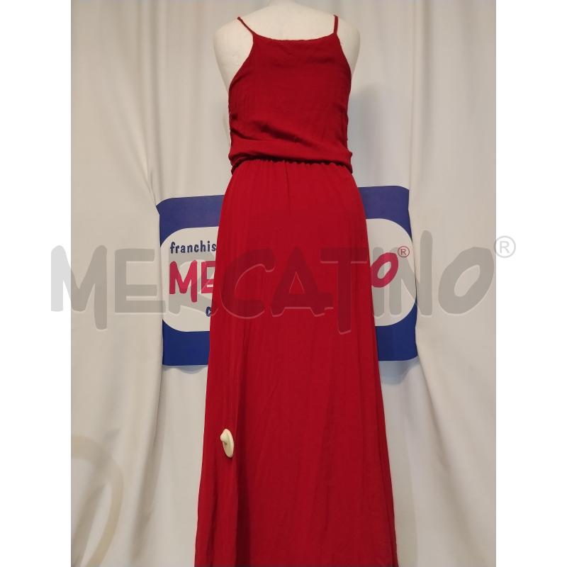 VESTITO DONNA NATURAL B ROSSO  | Mercatino dell'Usato Catania stazione centrale 3