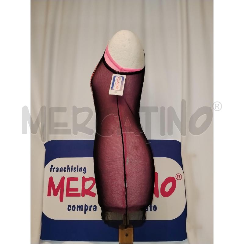 VESTITO DONNA NERO CON SOTTANINA ROSA PINKO  | Mercatino dell'Usato Catania stazione centrale 2