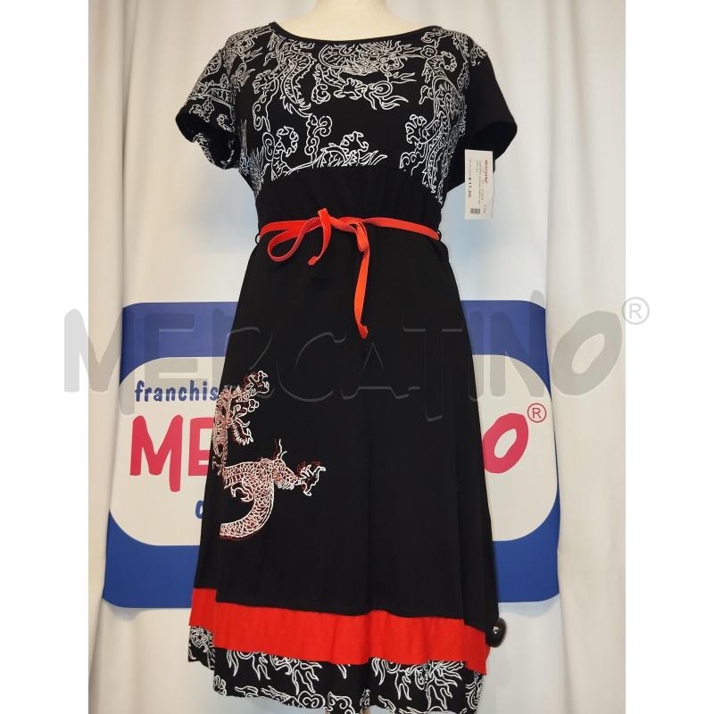 VESTITO DONNA NERO DESIGUAL  | Mercatino dell'Usato Catania stazione centrale 1