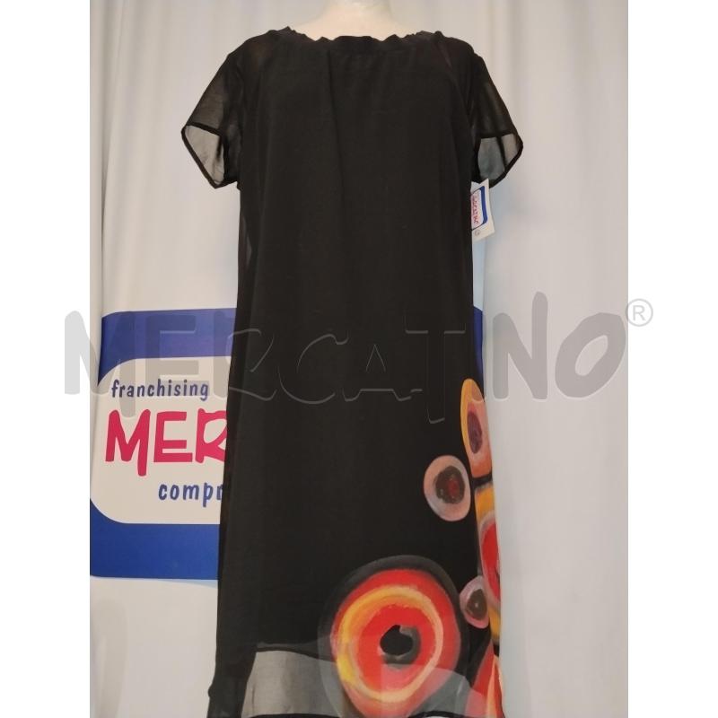 VESTITO DONNA NERO DESIGUAL | Mercatino dell'Usato Catania stazione centrale 1