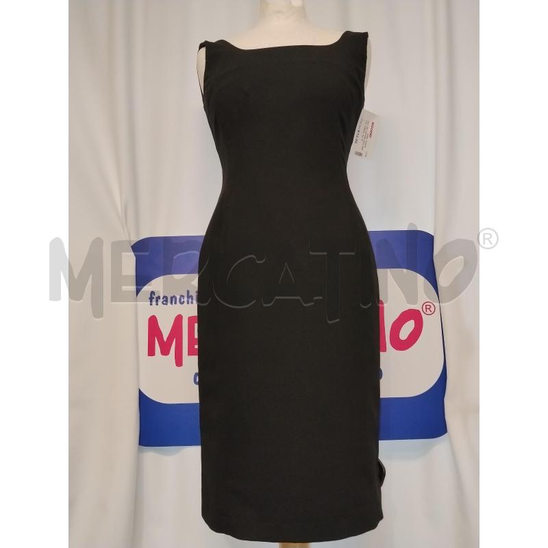 VESTITO DONNA NOW NERO A TUBINO | Mercatino dell'Usato Catania stazione centrale 1