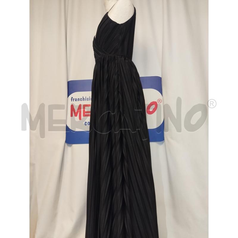VESTITO DONNA ONLY NERO PLISSETTATO | Mercatino dell'Usato Catania stazione centrale 4