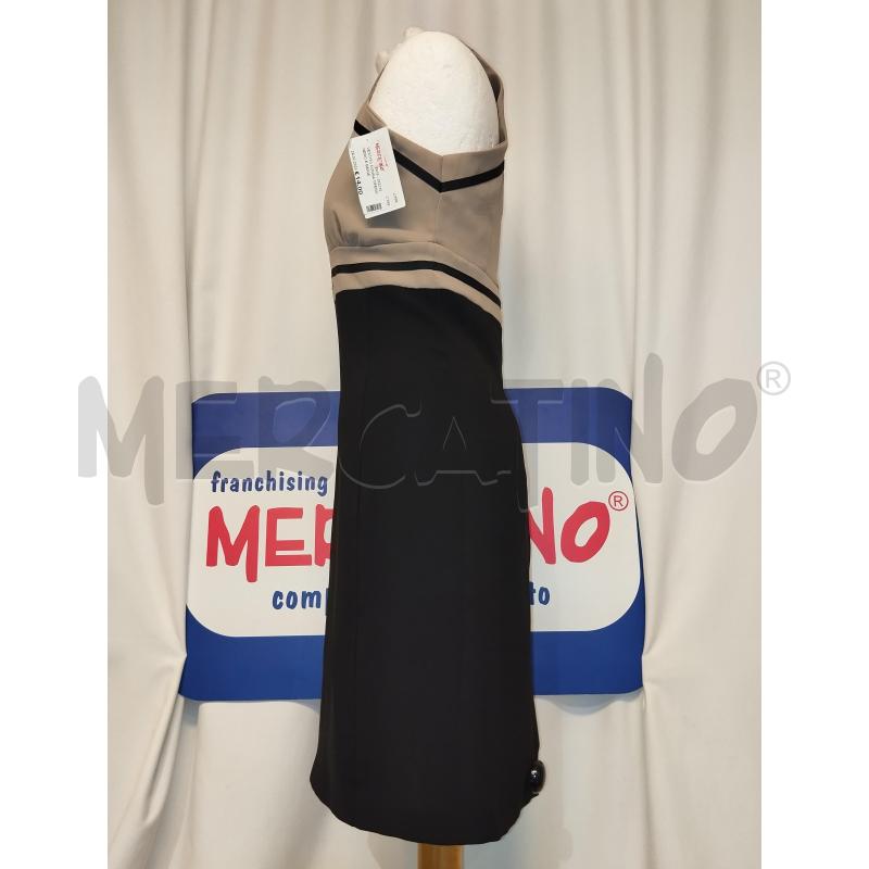 VESTITO DONNA OPERA  NERO E BEIGE  | Mercatino dell'Usato Catania stazione centrale 2
