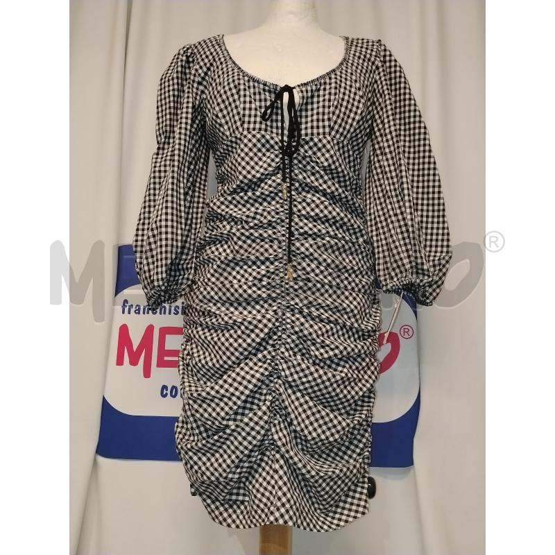 VESTITO DONNA PATRIZIA PEPE A QUADRI BIANCO E NERO | Mercatino dell'Usato Catania stazione centrale 1